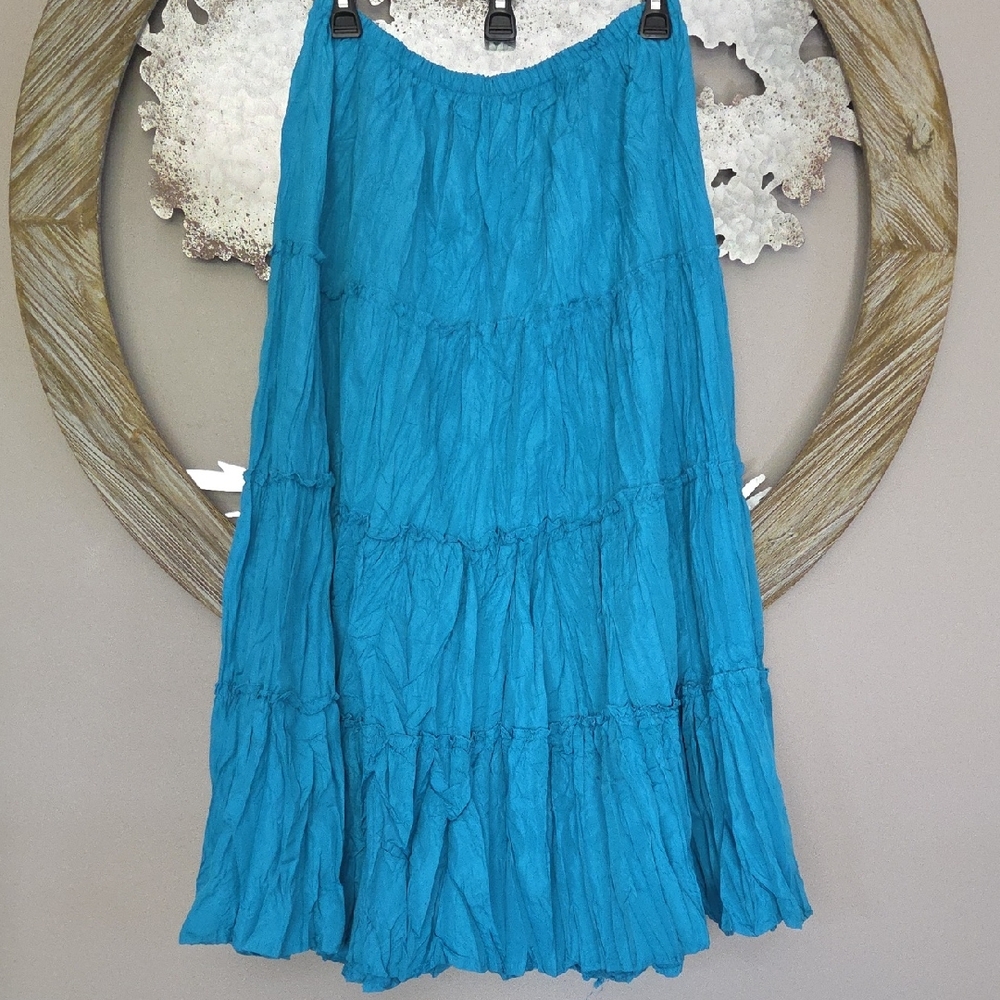 Elegant Blue Women's Skirt